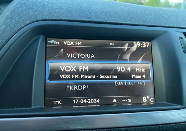 Citroen C5 cena 20900 przebieg: 258000, rok produkcji 2009 z Płock małe 277